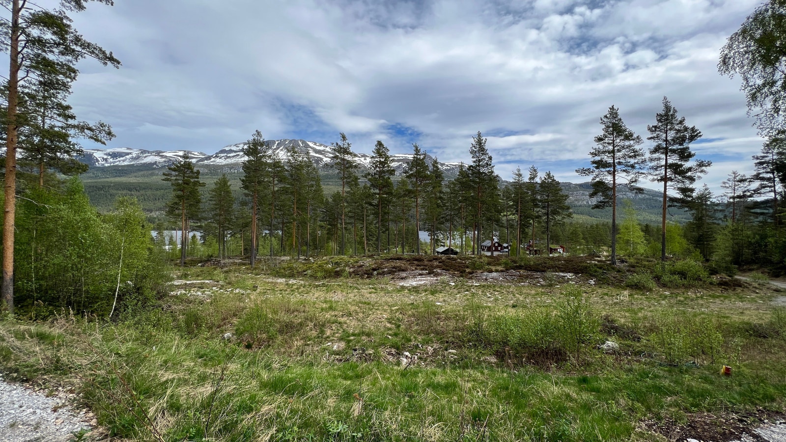 Utsikt fra tomte området. Galleribilde
