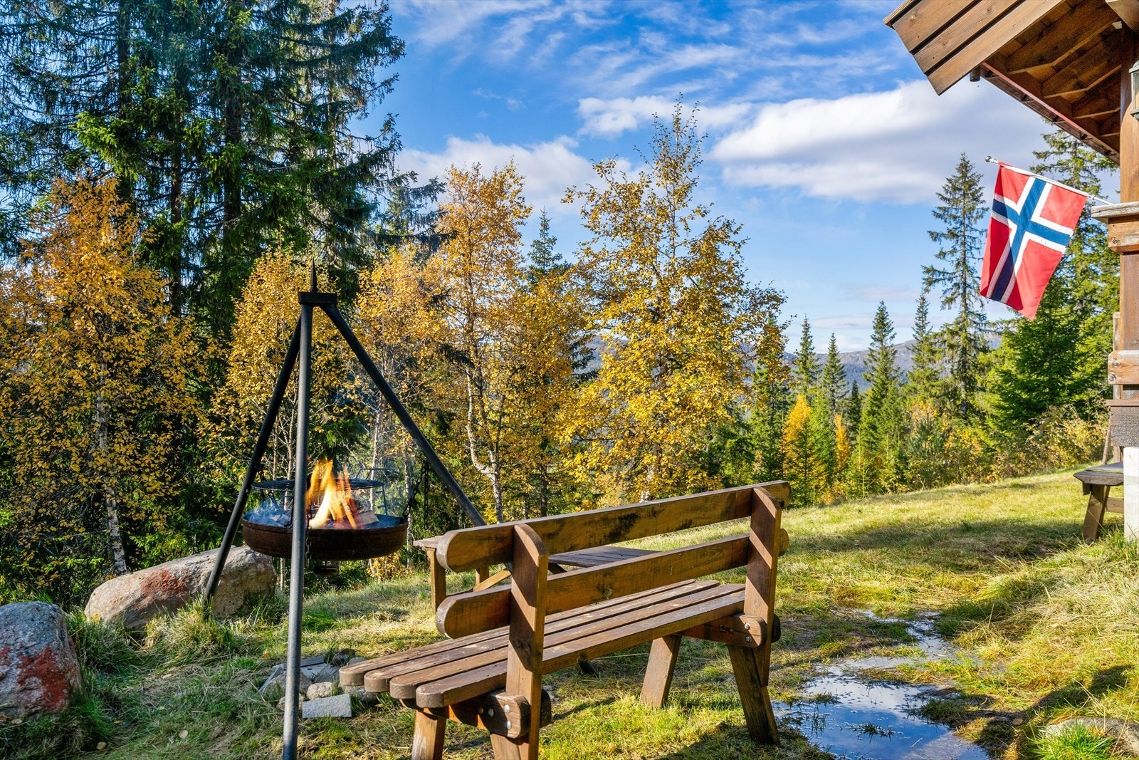 Her kan man nyte fine dager hele året Galleribilde