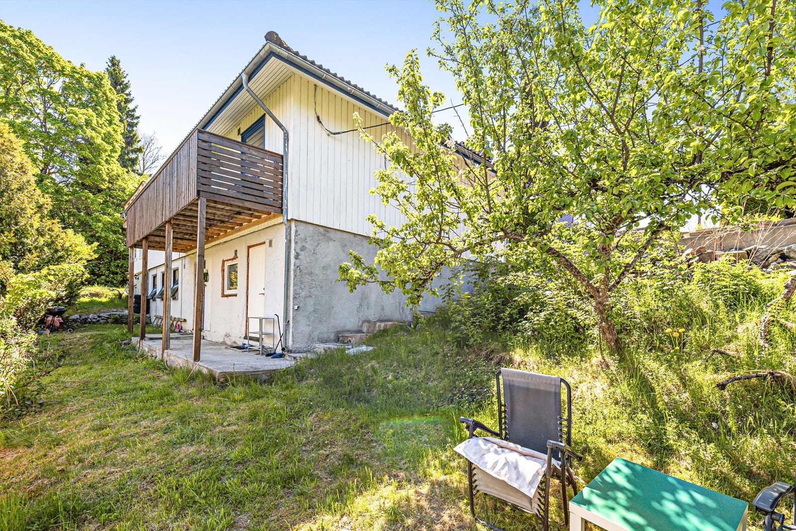 Det er 2 separate innganger i underetasjen Galleribilde