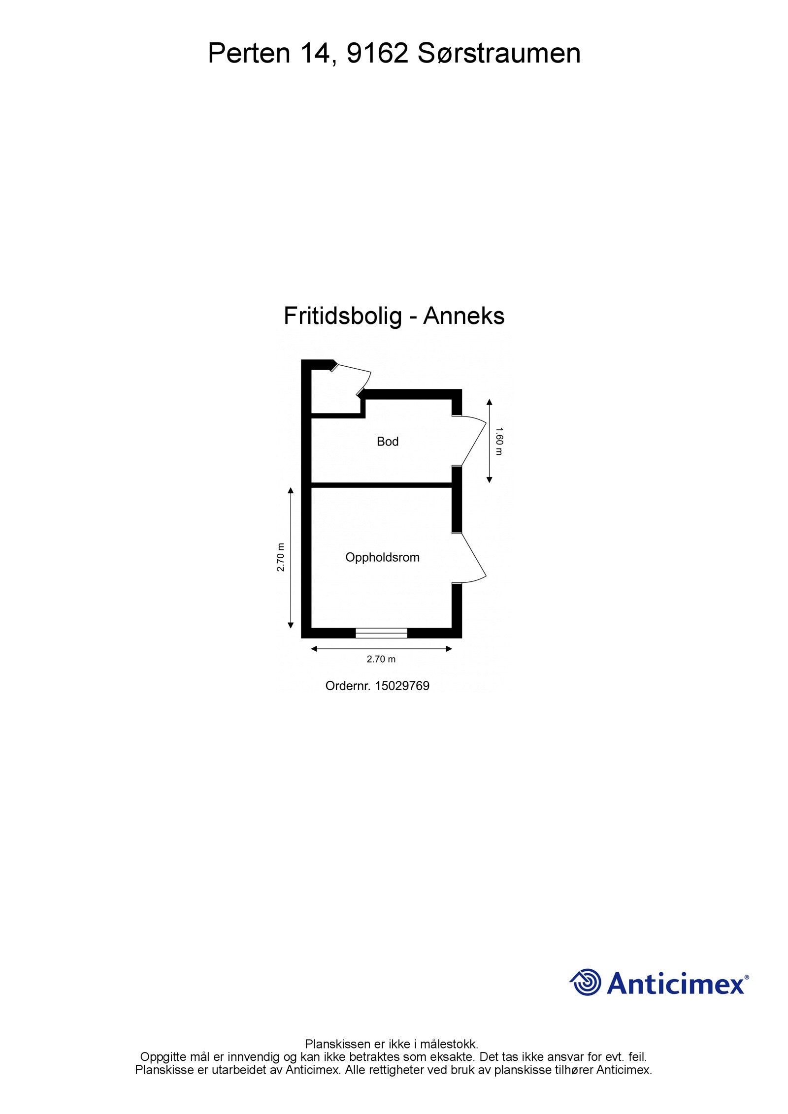 Plantegning av naust Galleribilde