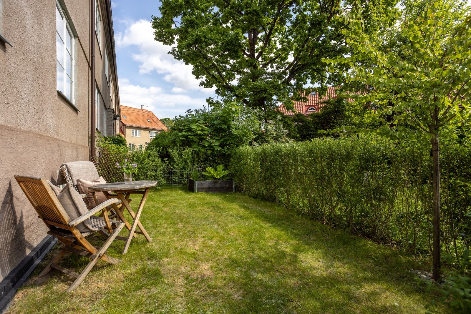 Et herlig uteareal som er til stor glede både sommer og vinter. Galleribilde