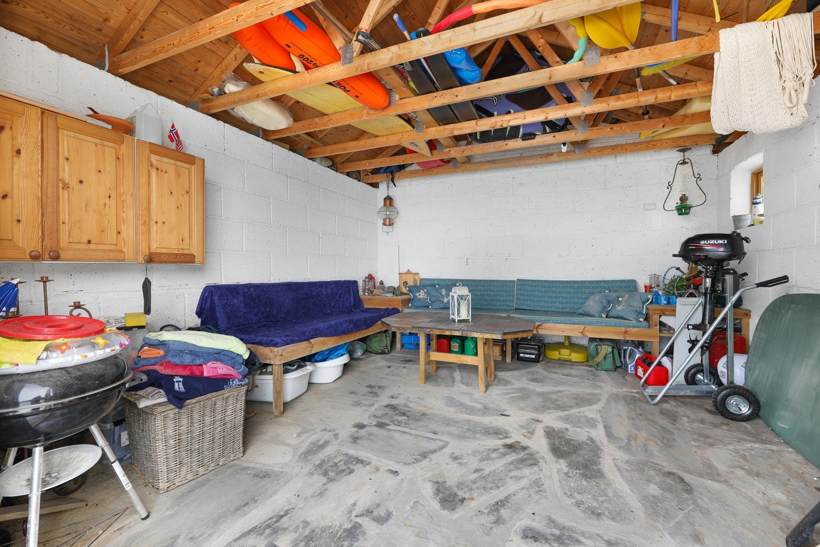 Båthus innvendig Galleribilde