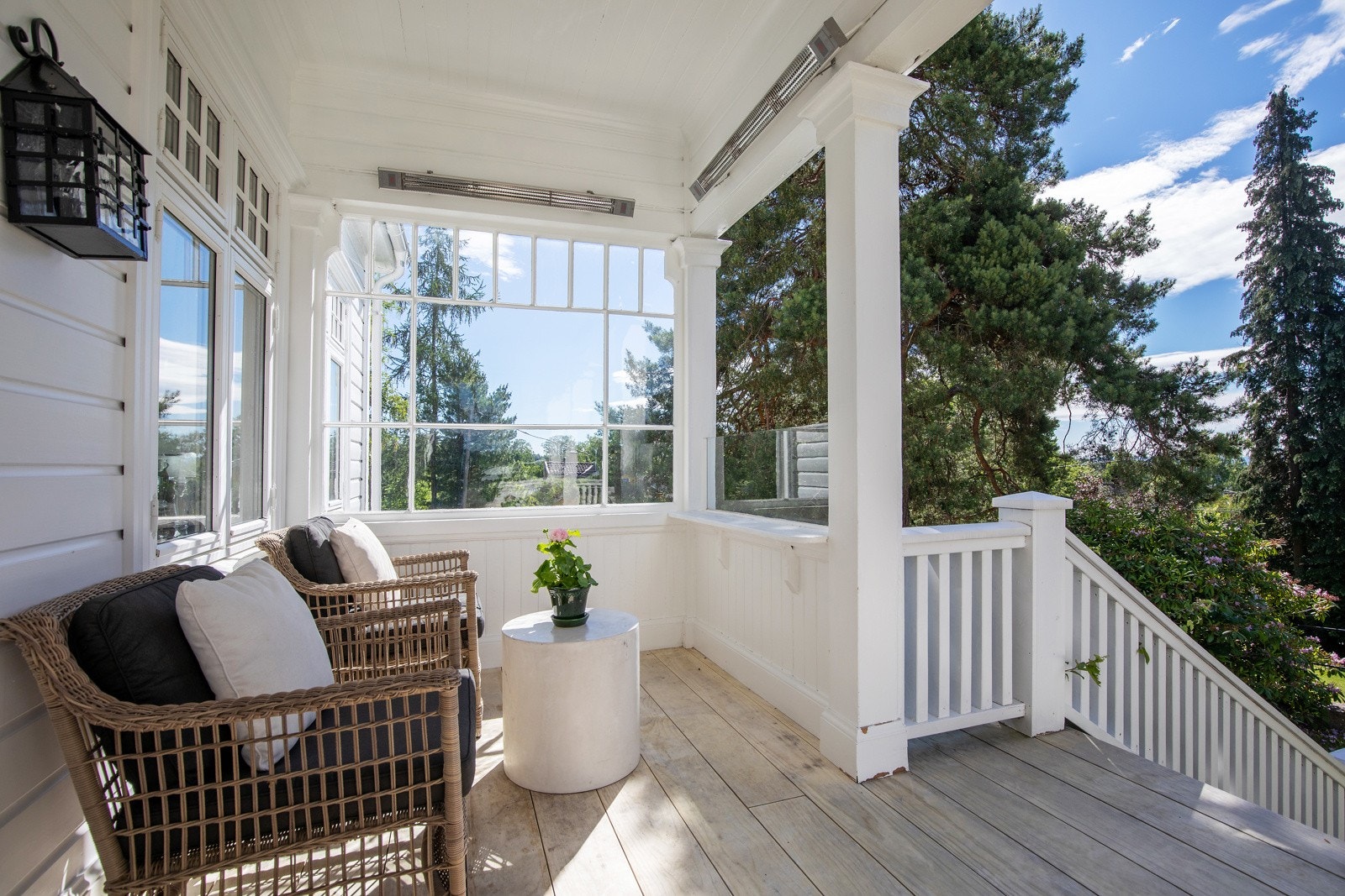 Overbygget veranda Galleribilde