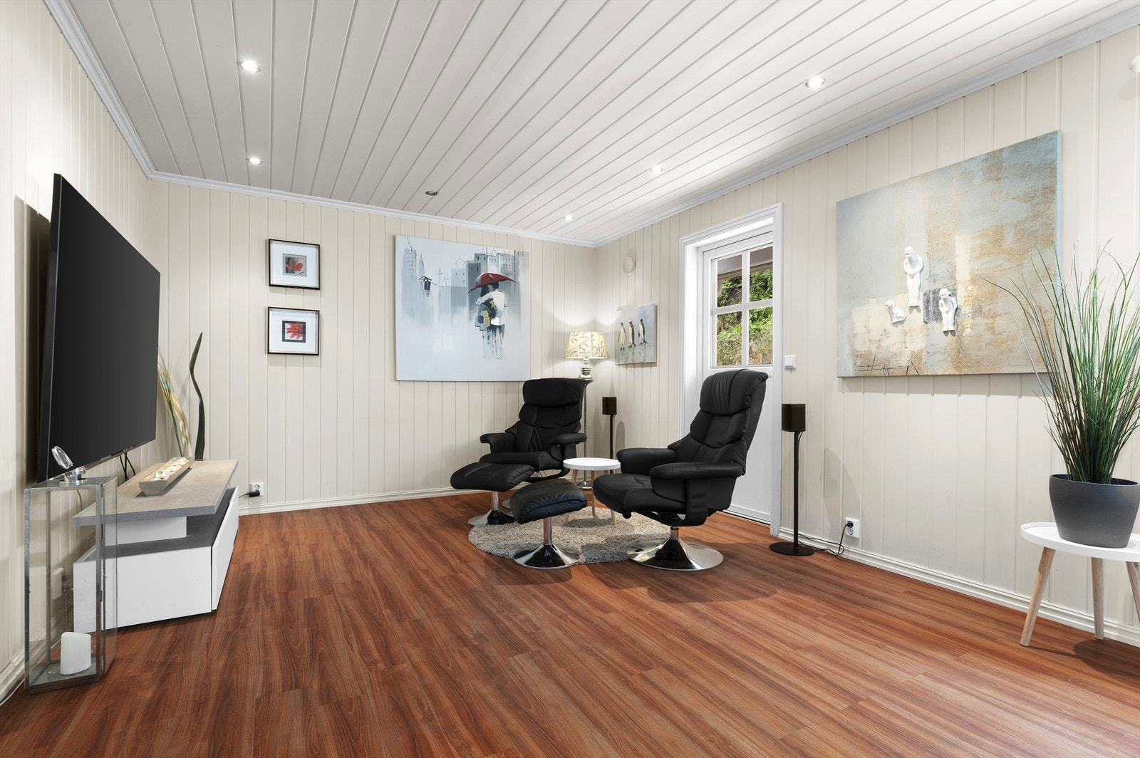 Stor og romslig stue Galleribilde