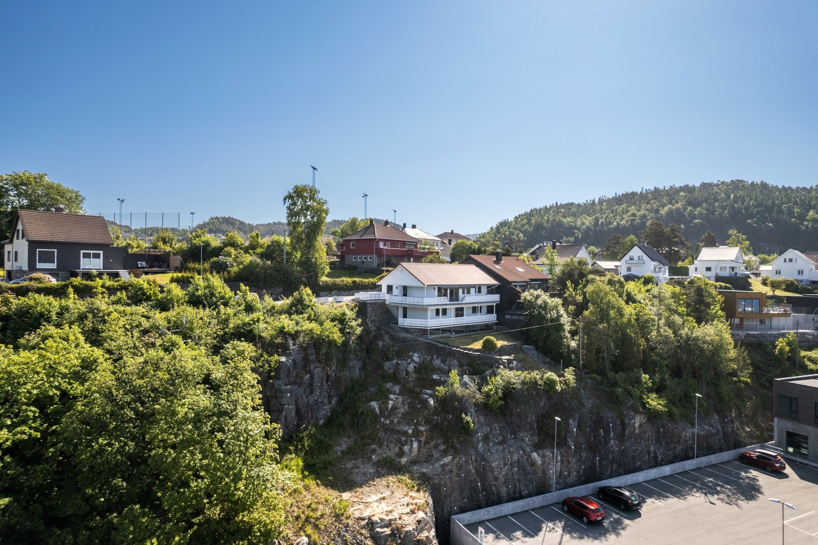 Fasade og beliggenhet. Galleribilde