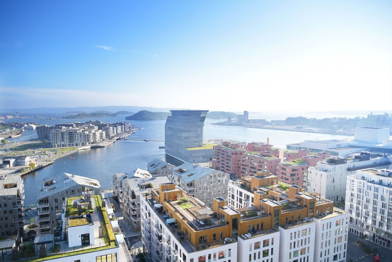 Kort vei til Bjørvika og Munchmuseet. Galleribilde