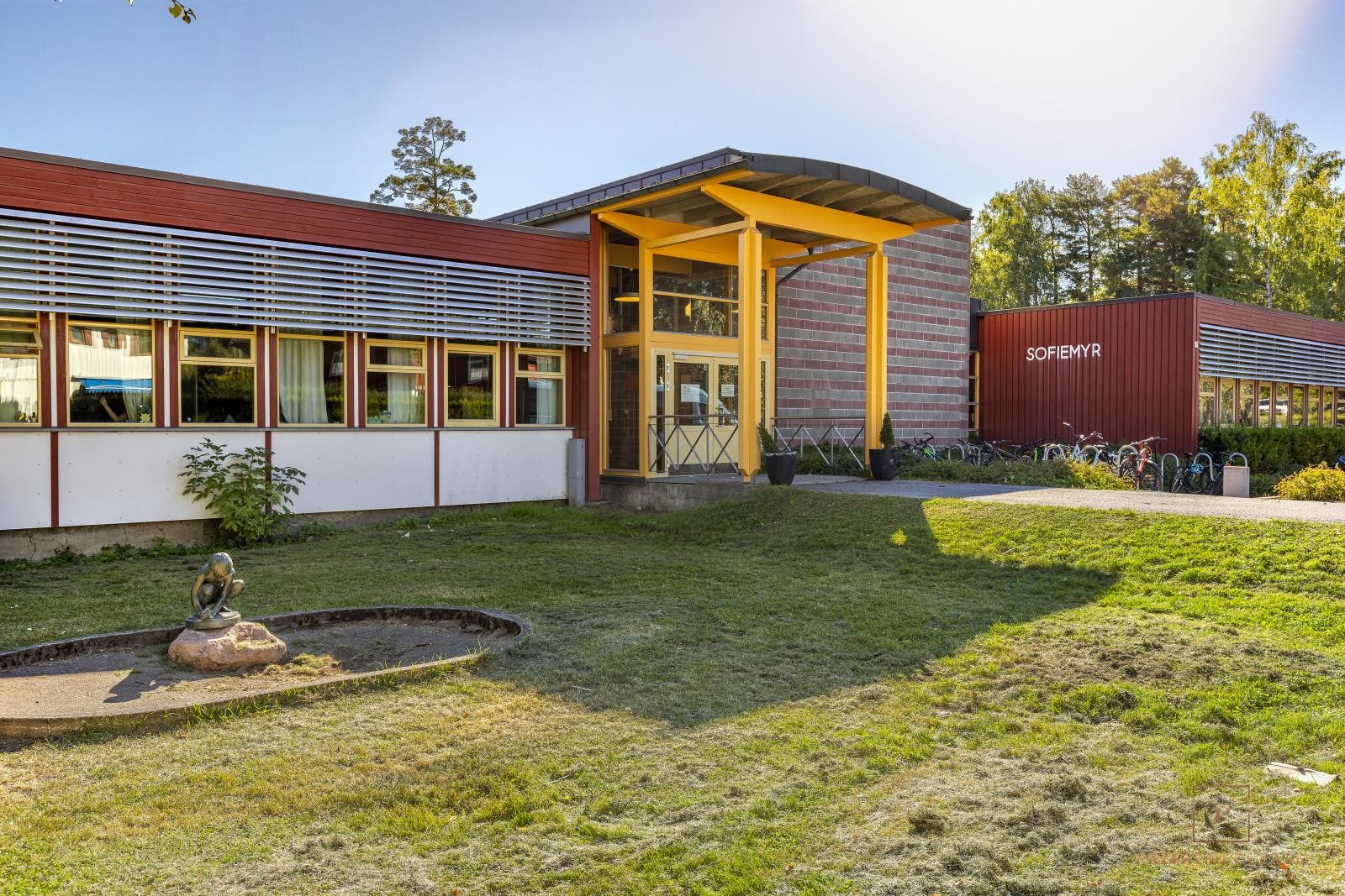 Sofiemyr skole, kort gåavstand. Galleribilde