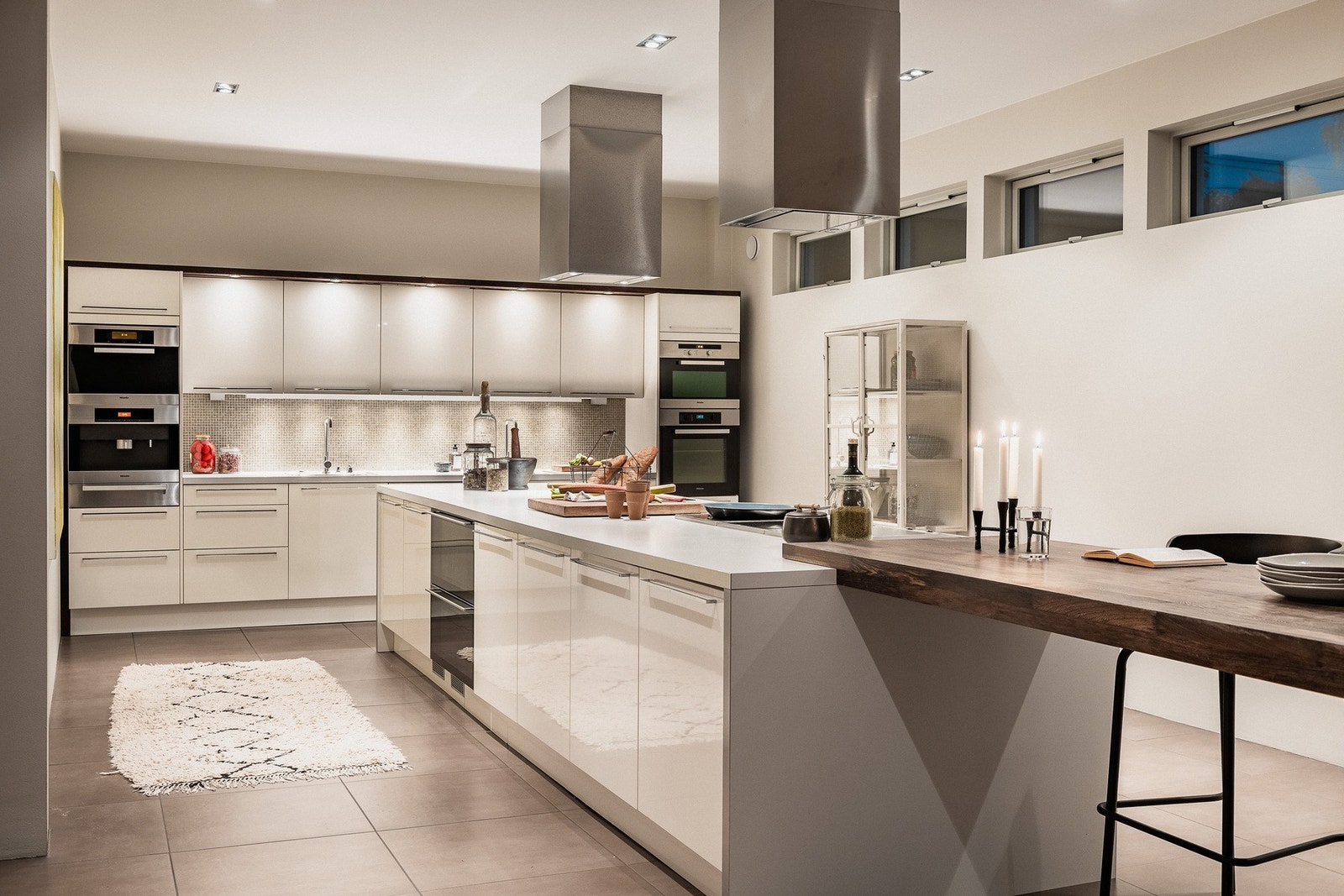 Her er alt tilrettelagt for gode matopplevelser. Galleribilde