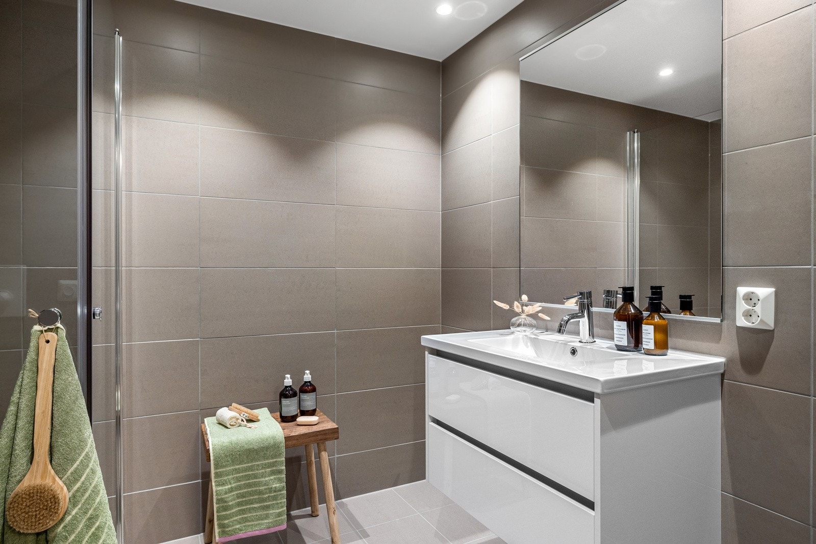 Badet har opplegg for vaskemaskin Galleribilde