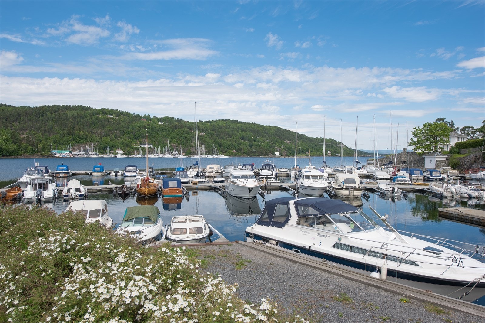 Båtbrygge Nærsnes Galleribilde
