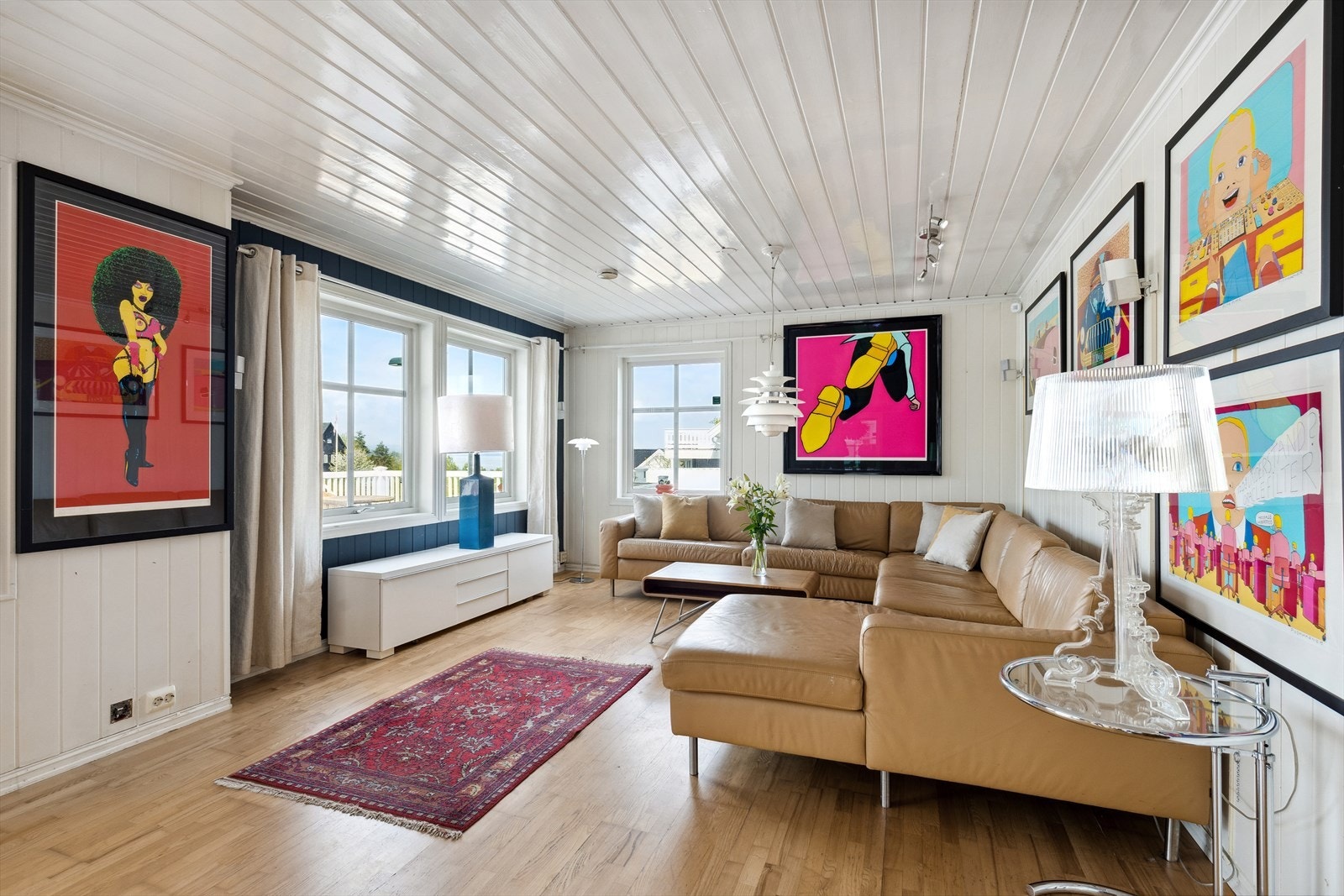 Fra stue er det utsikt over Oslofjorden Galleribilde