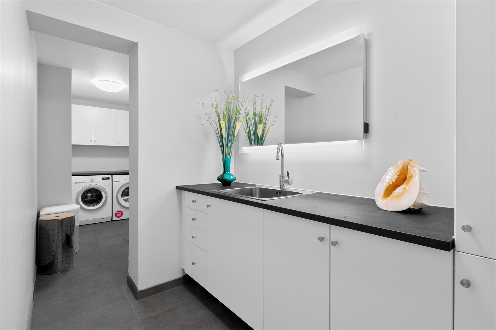 Praktisk vaskerom fra 2018 Galleribilde