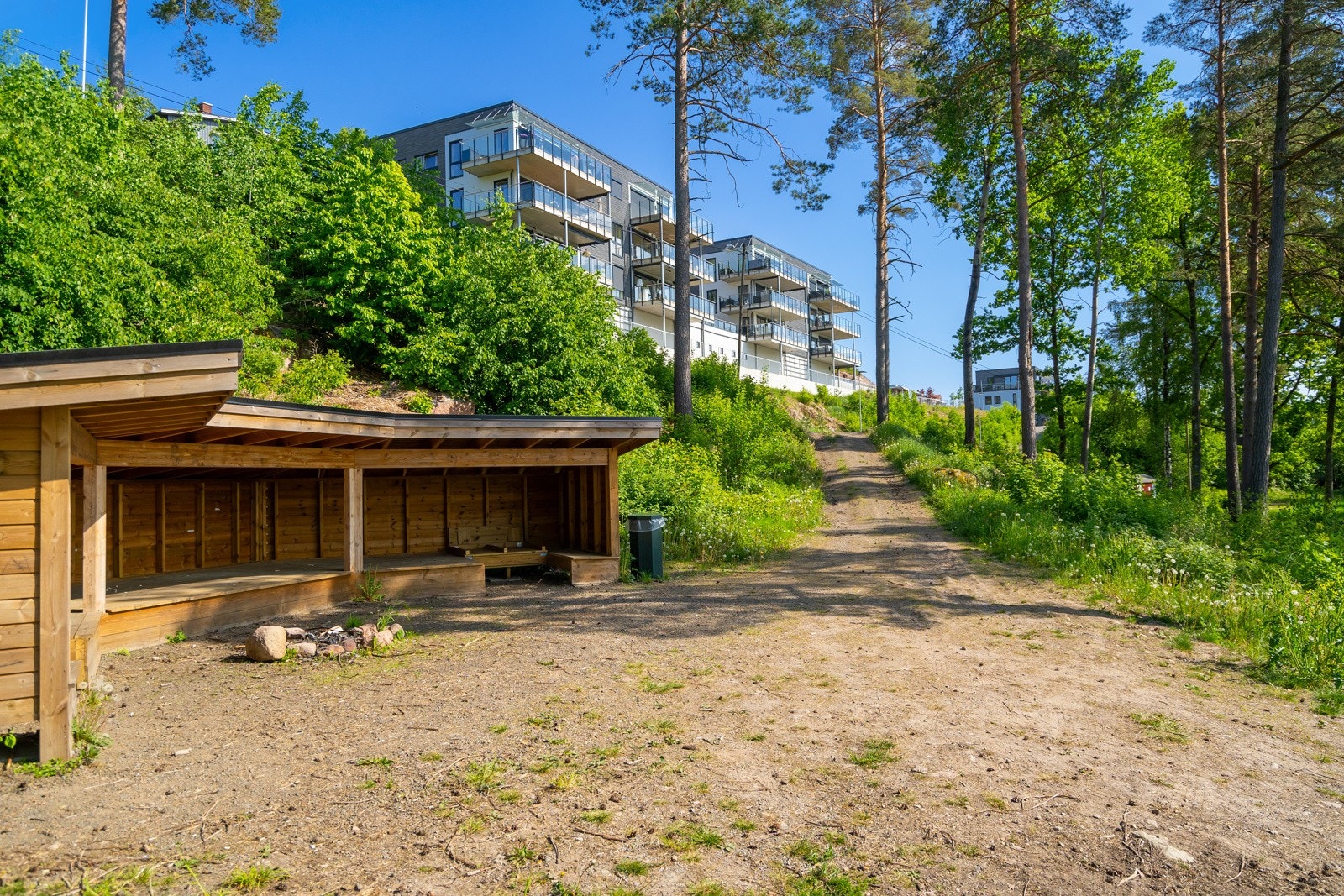 Områdebilde - Gapahuk med bålplass Galleribilde