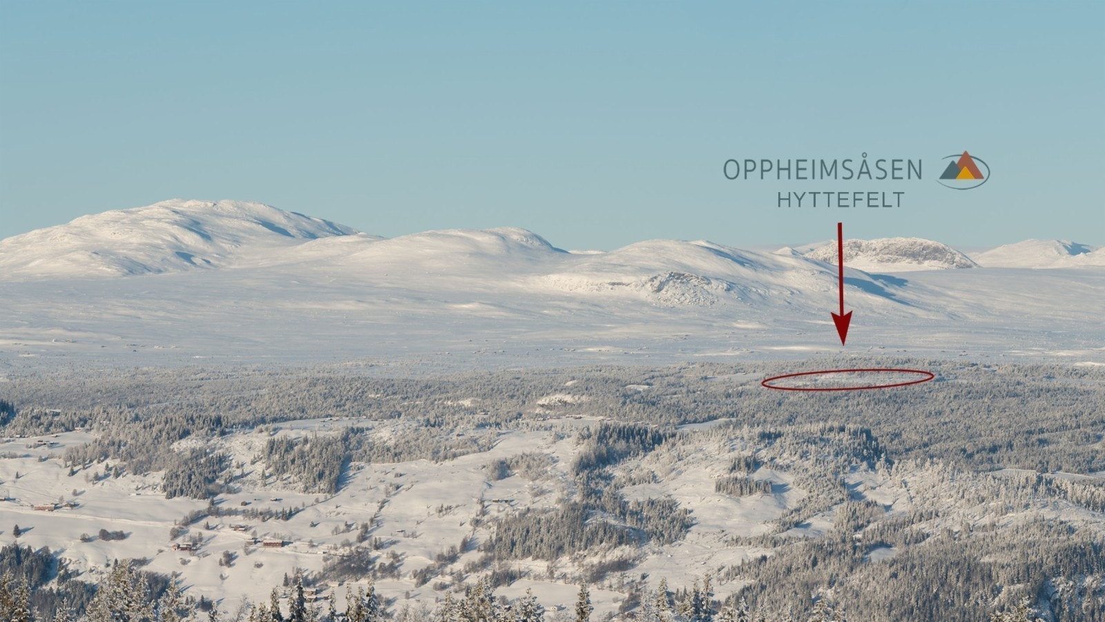 Oppheimsåsen- Hyttefelt med varige verdier Galleribilde