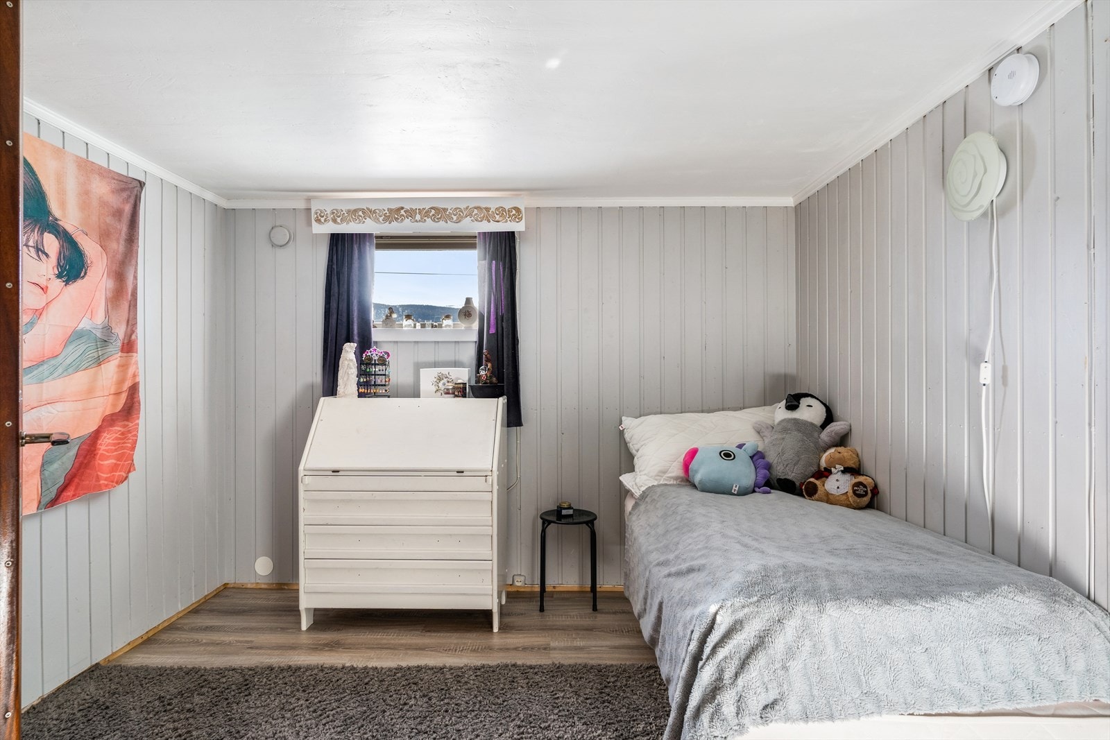 Soverom i u.etg. Det gjøres oppmerksom på at disse rommene har små vinduer og for liten dagslysflate. Galleribilde