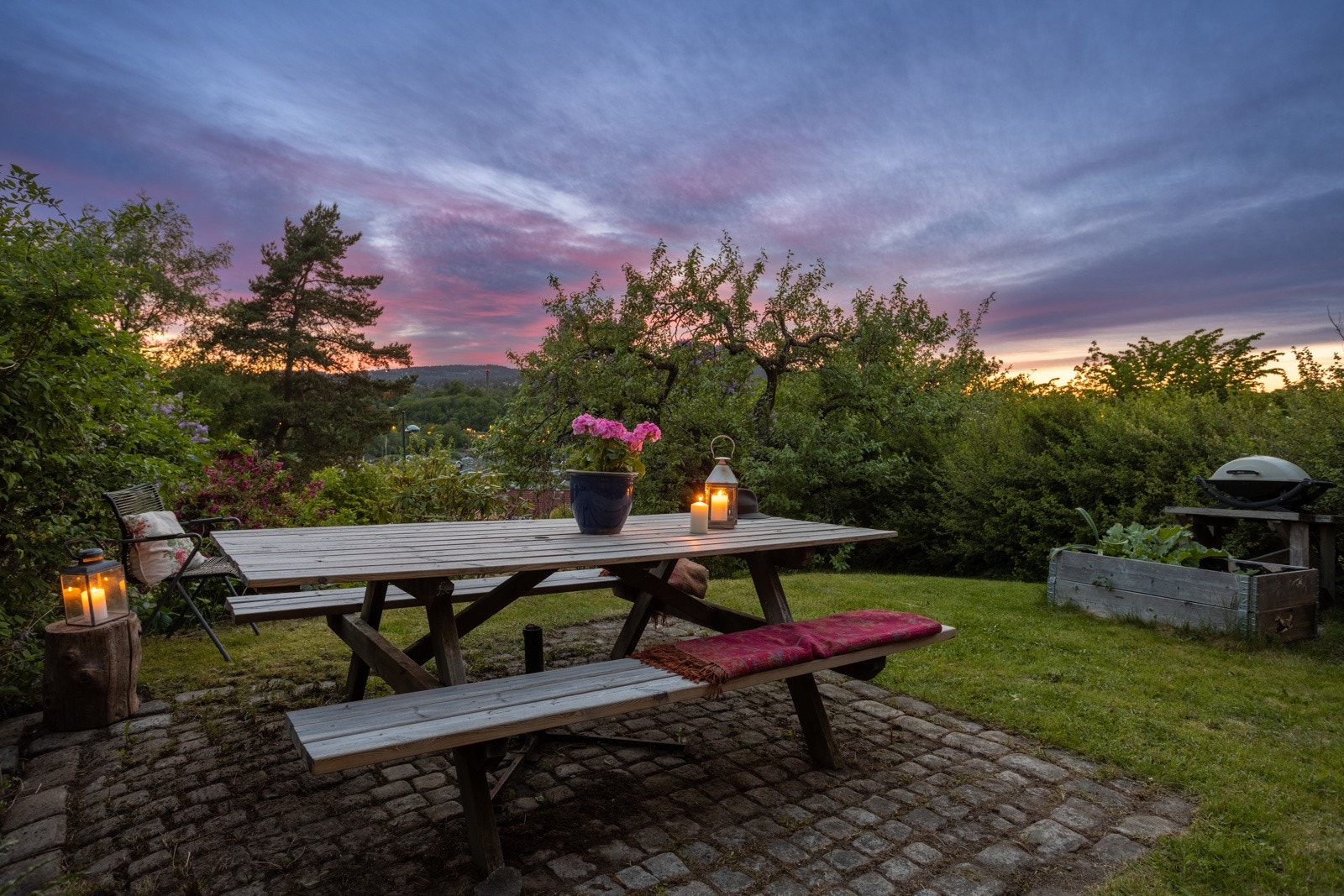 Kveldsstemning. Galleribilde