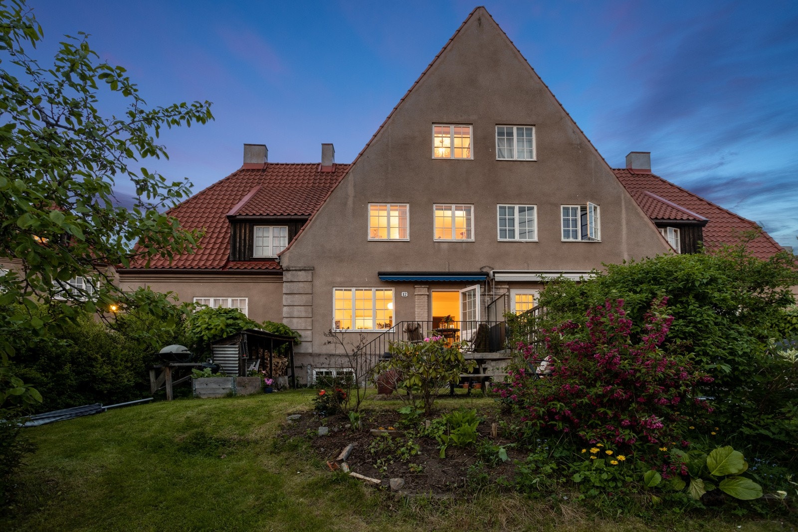 Kveldsstemning. Galleribilde