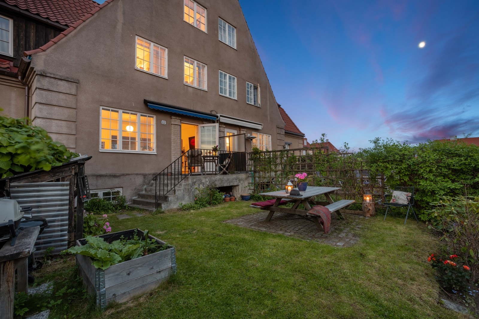 Kveldsstemning. Galleribilde