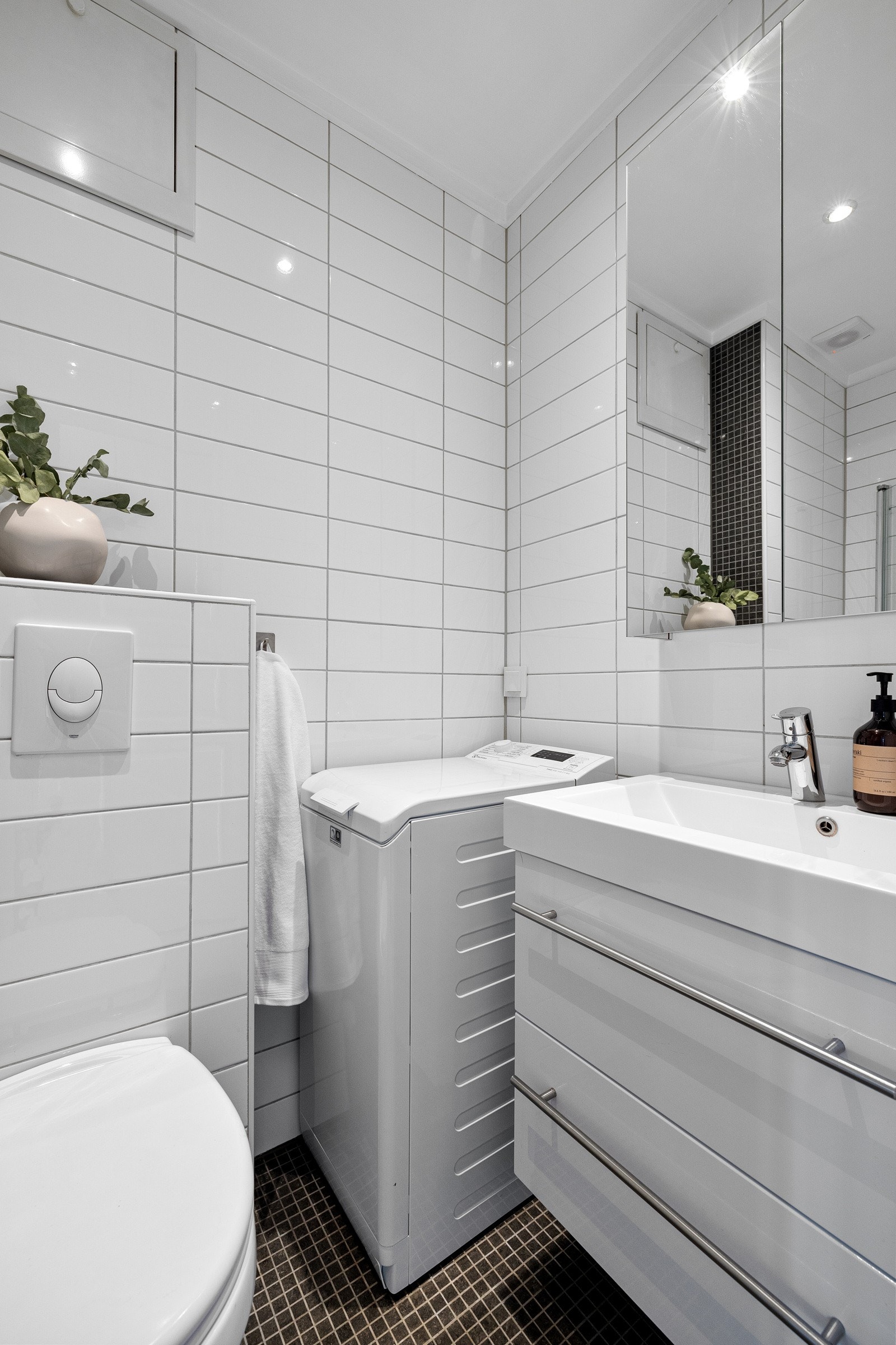 Badet er pusset opp i regi av borretslaget i 2011 Galleribilde