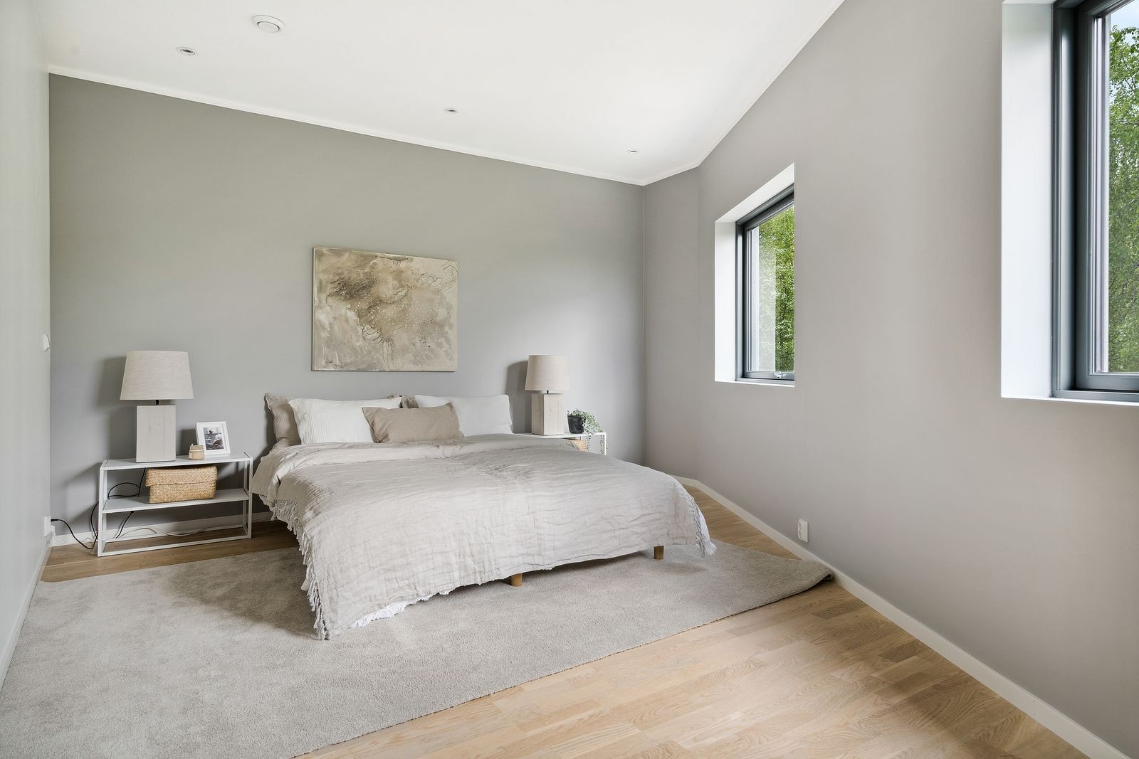 Det andre soverommet er på 15 kvm. Galleribilde