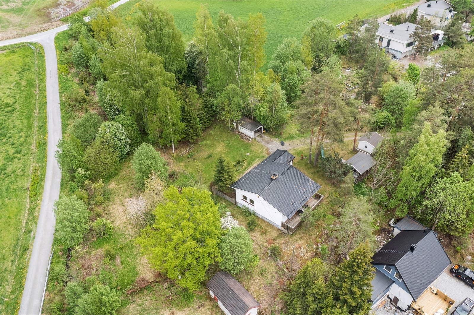 Innholdsrik enebolig med naturskjønn beliggenhet. Galleribilde