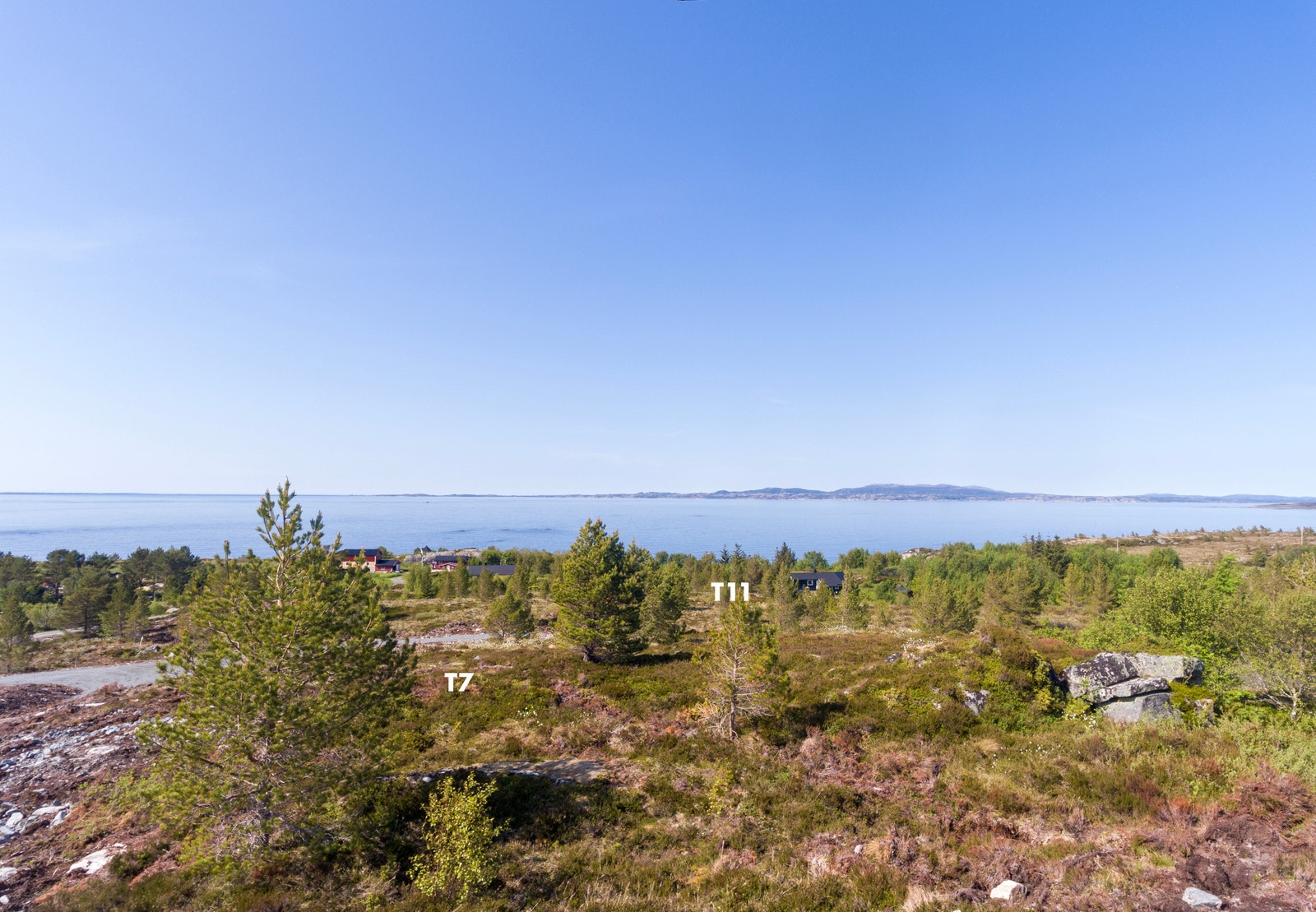 Mot tomtene 7 og 11 Galleribilde