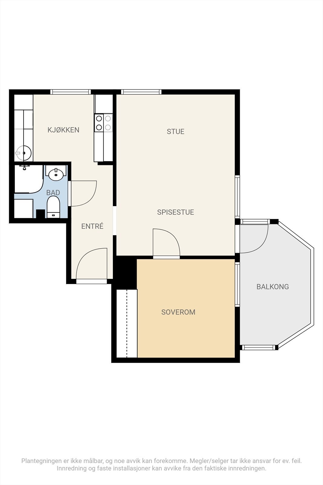 Plantegning. Galleribilde