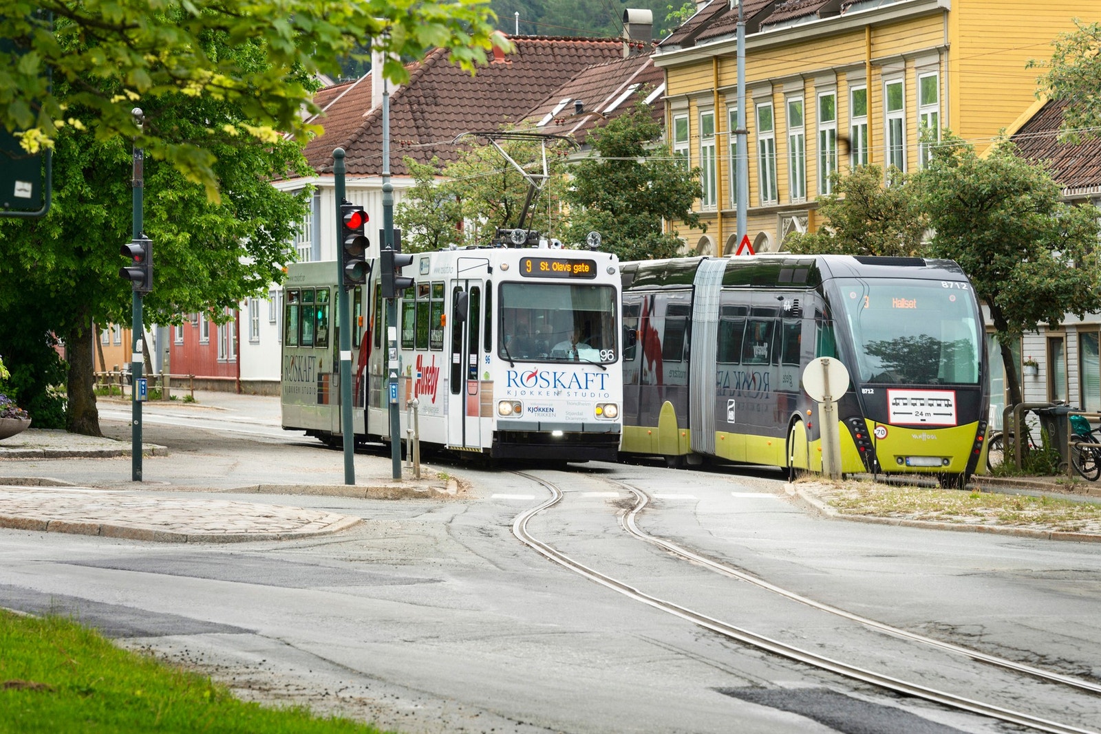 I Ila har du et meget godt tilbud på kollektivtransport med både trikk og buss. Galleribilde
