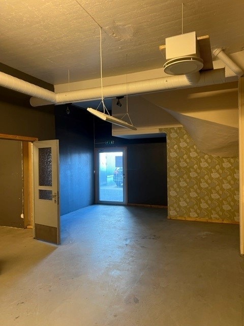 Areal i lys blå del Galleribilde