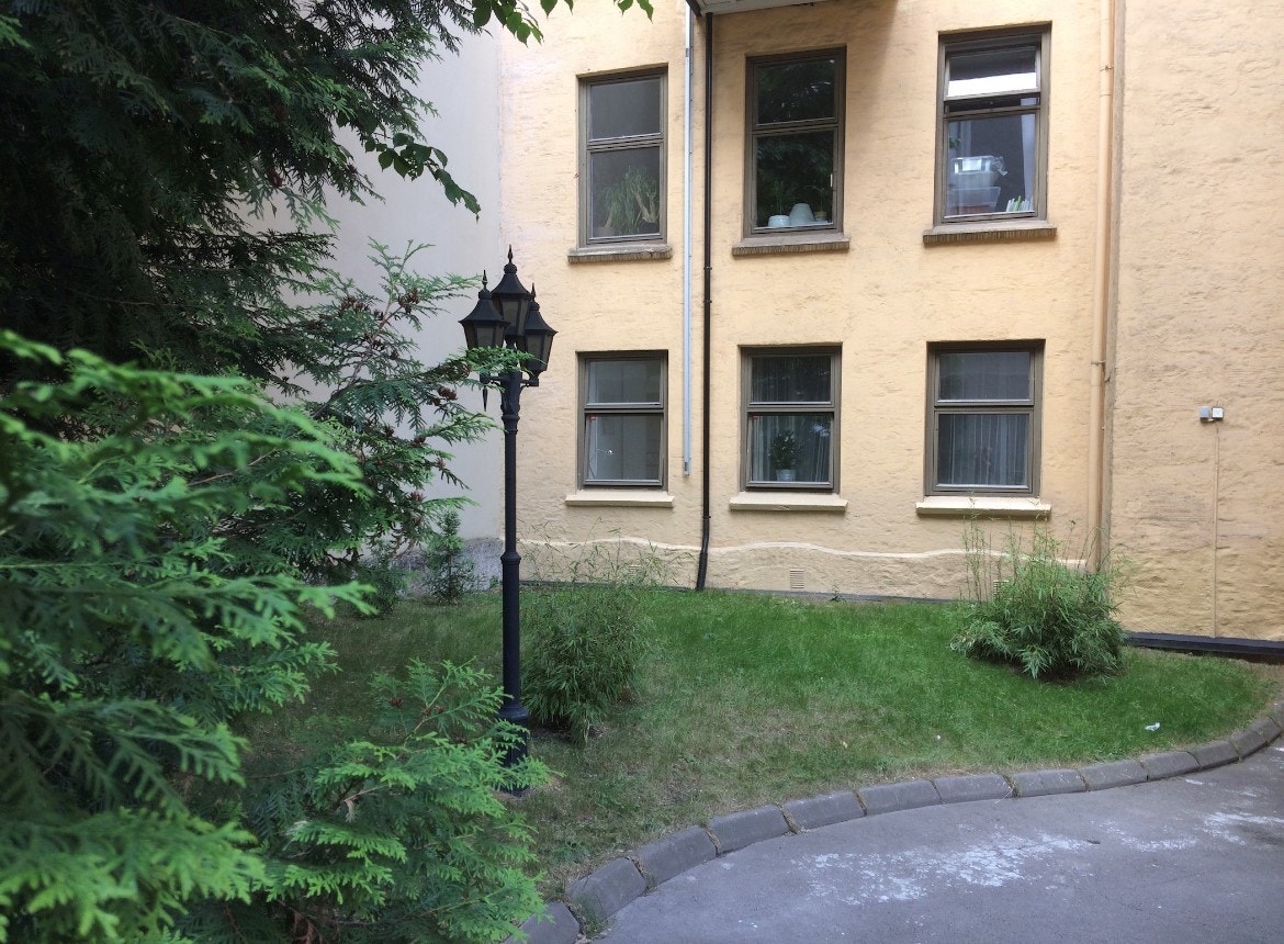 leiligheten vender mot rolig bakgård. Galleribilde