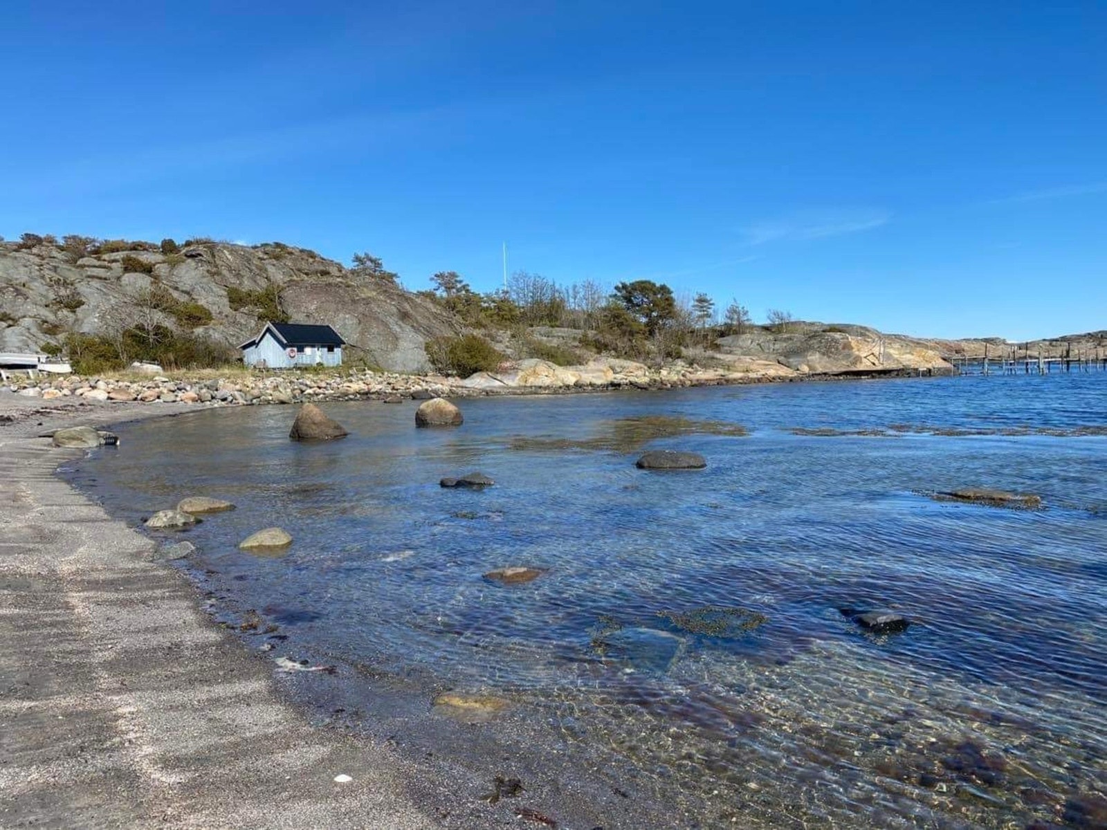 Fra skjærgården ved tomteområdet Galleribilde