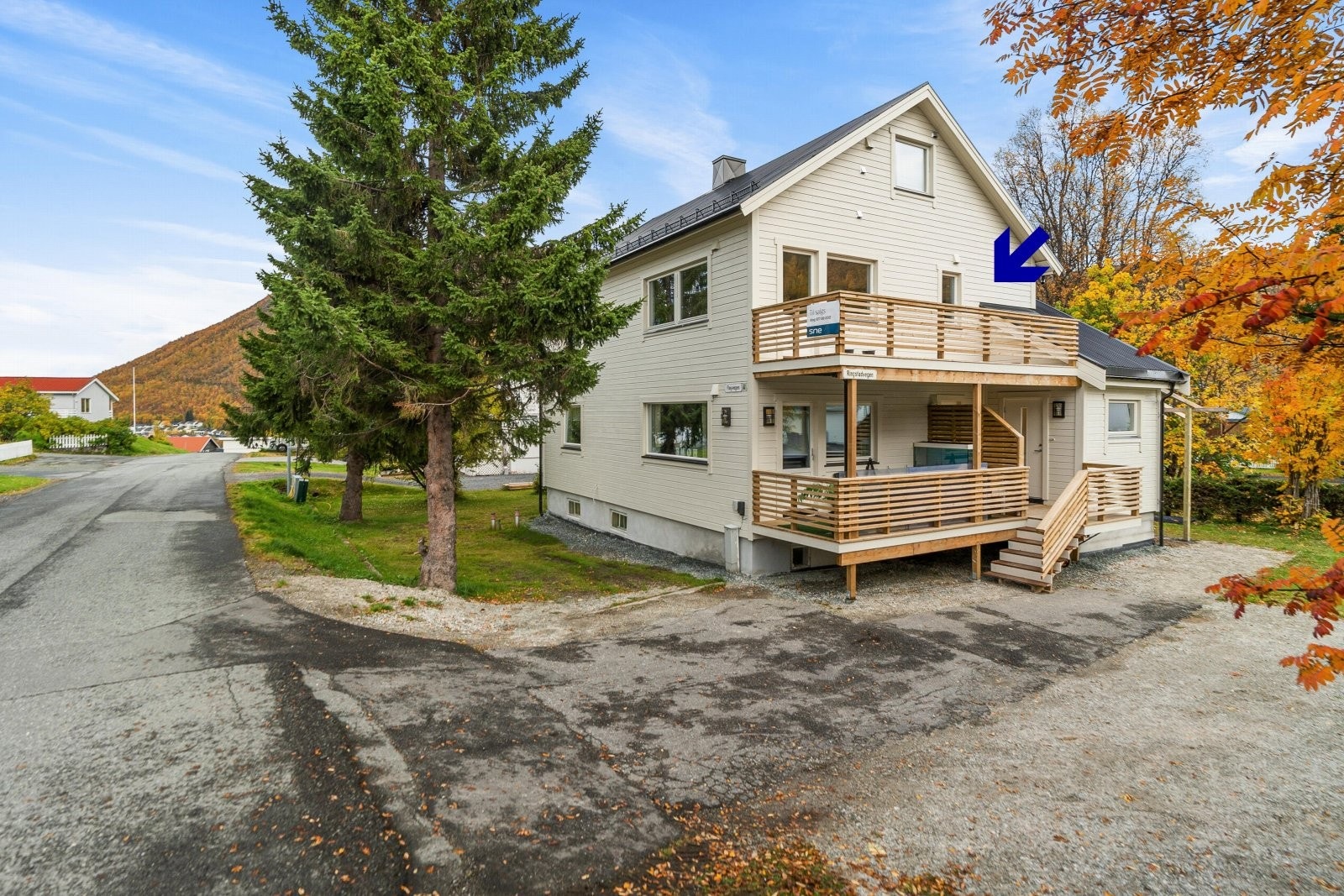 Fasade (høst). Galleribilde