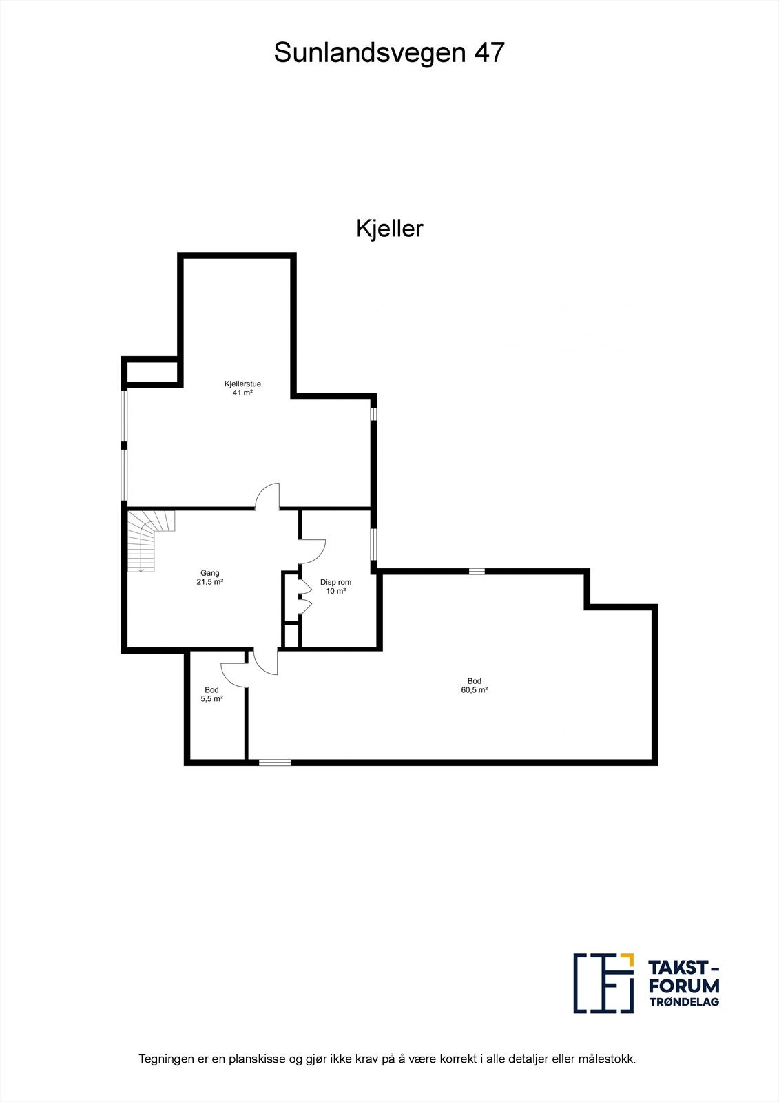 Plantegning - Kjeller Galleribilde