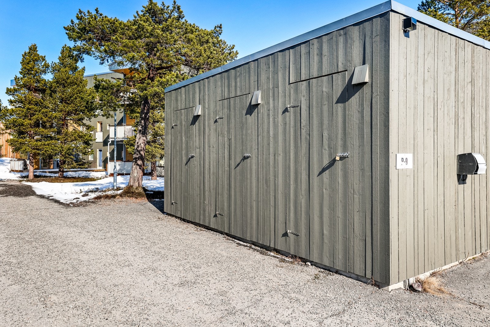 Utvendig bod på ca. 3 kvm. Galleribilde