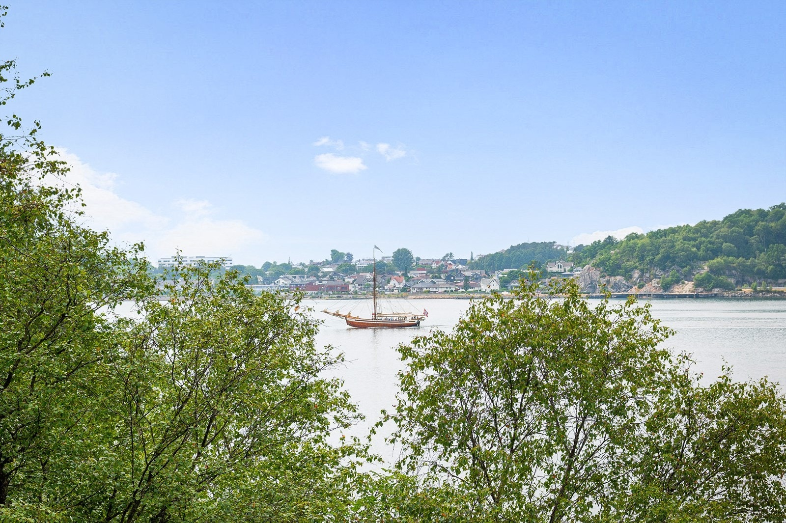 Fin utsikt Galleribilde