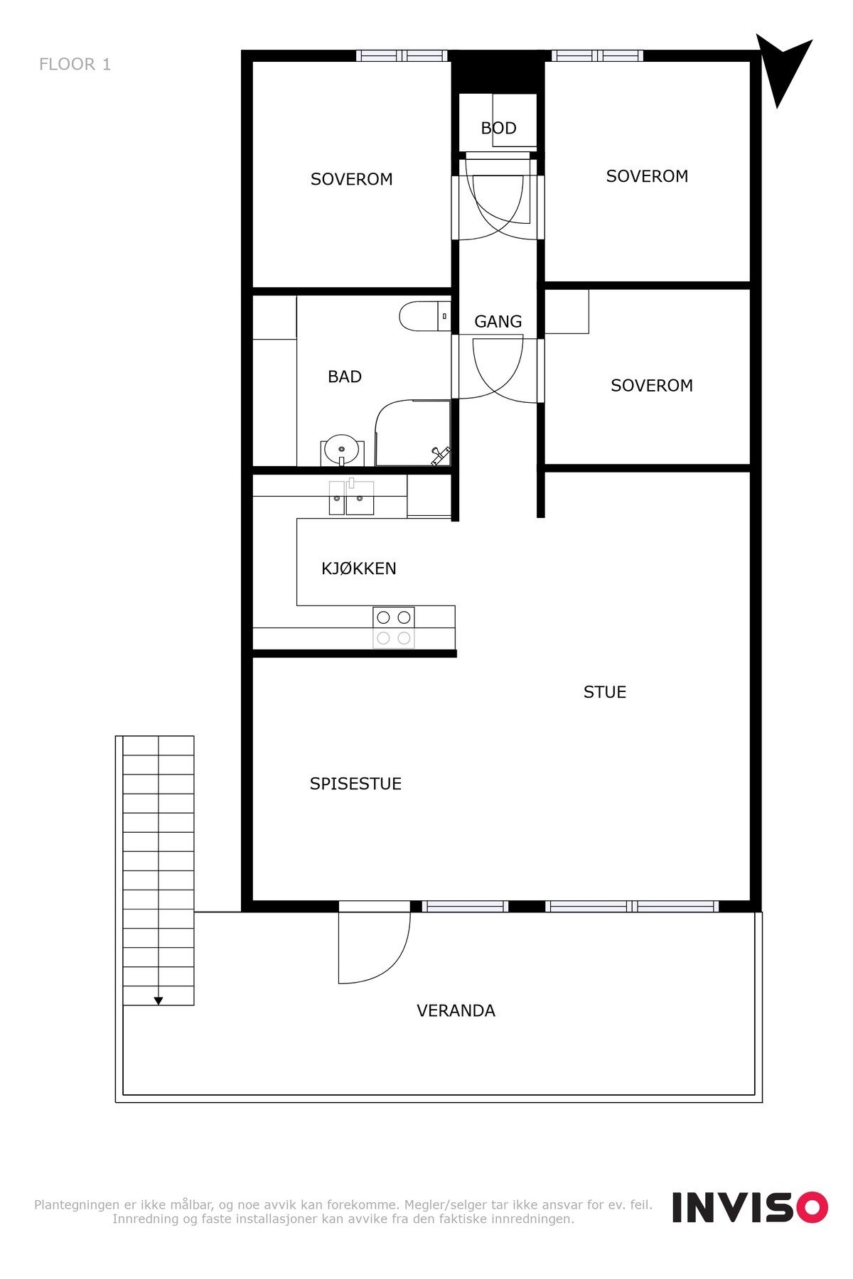 Plantegning - 2. etasje. Galleribilde