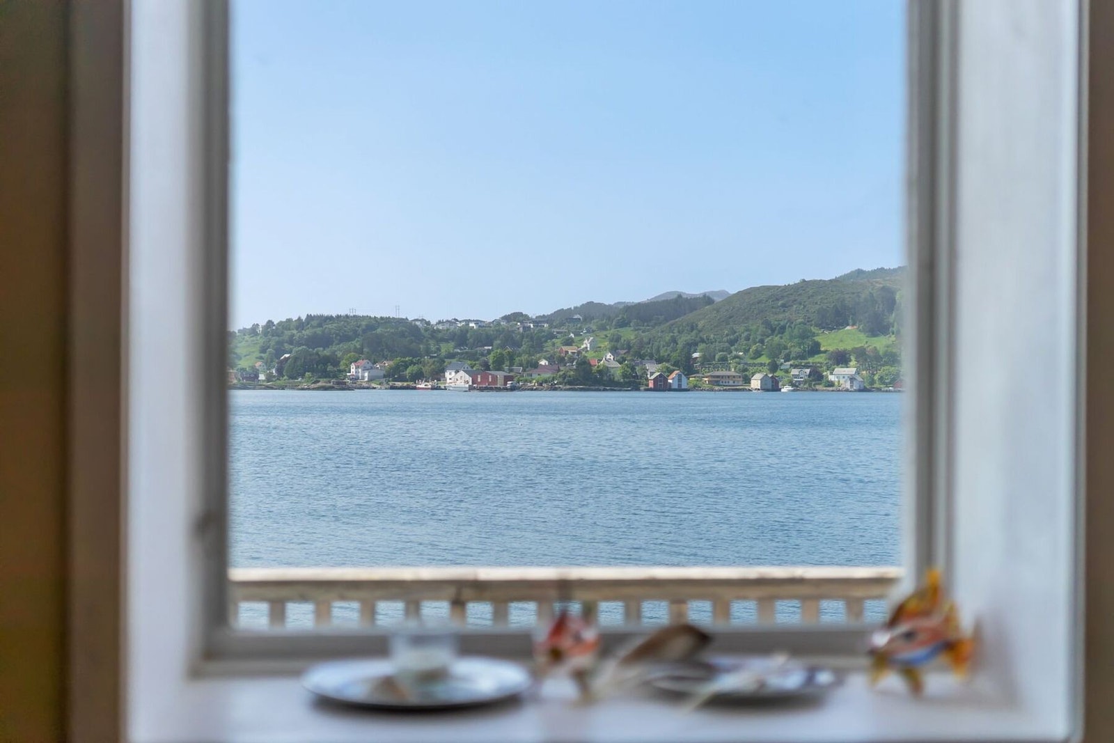 Utsiktsbilde fra stue. Galleribilde