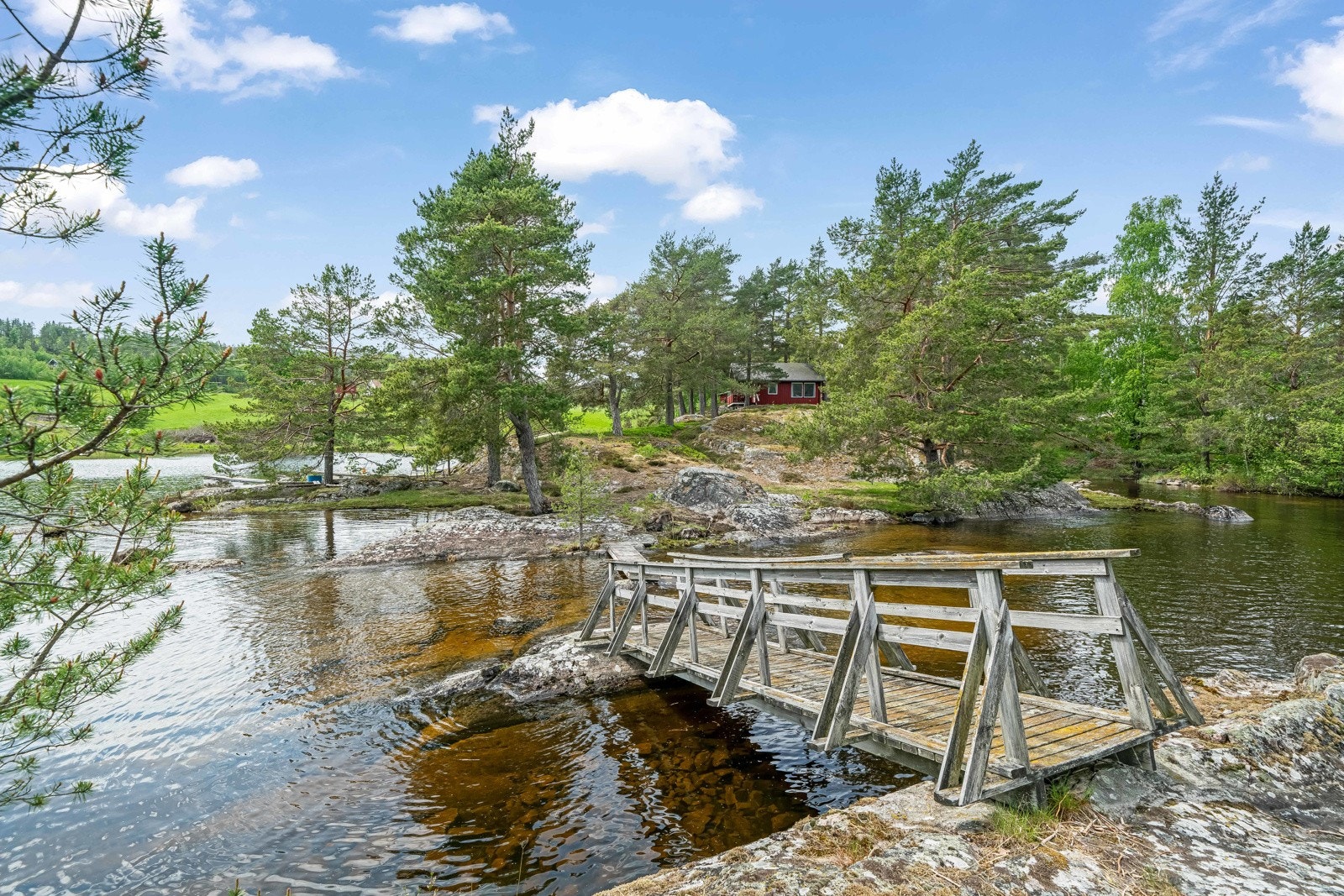Velkommen til denne idylliske og fredelige beliggende hytta ved Norsjø Galleribilde