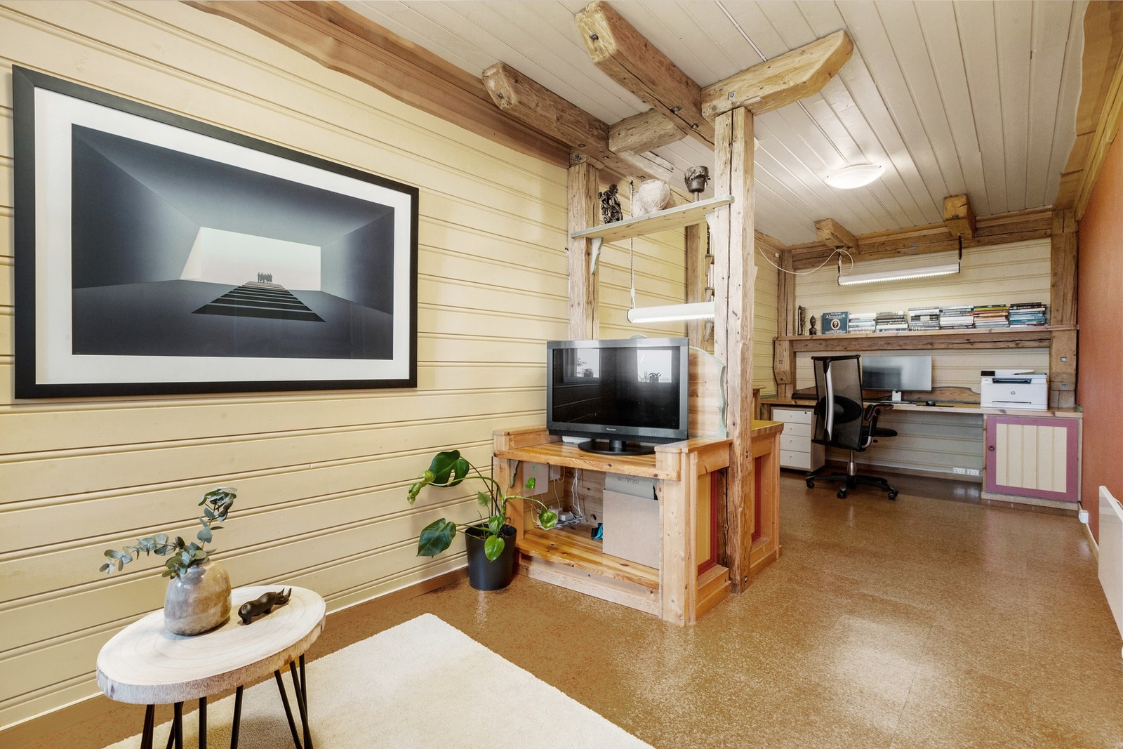 Rommet utgjør ca. 17 kvm. Galleribilde