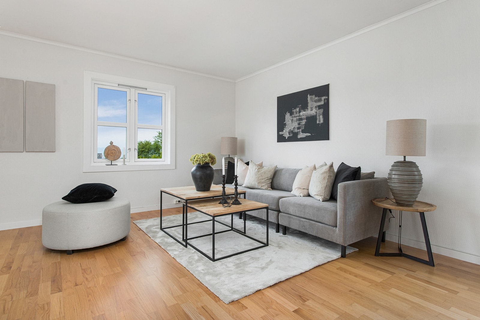 God plass til ønsket møblement. Galleribilde