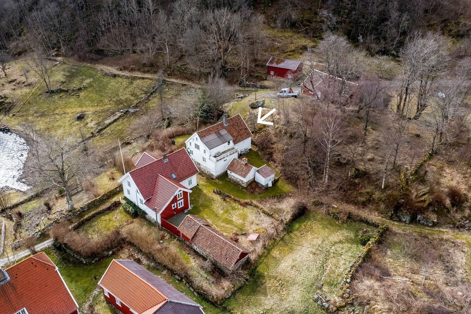 Dronefoto Galleribilde