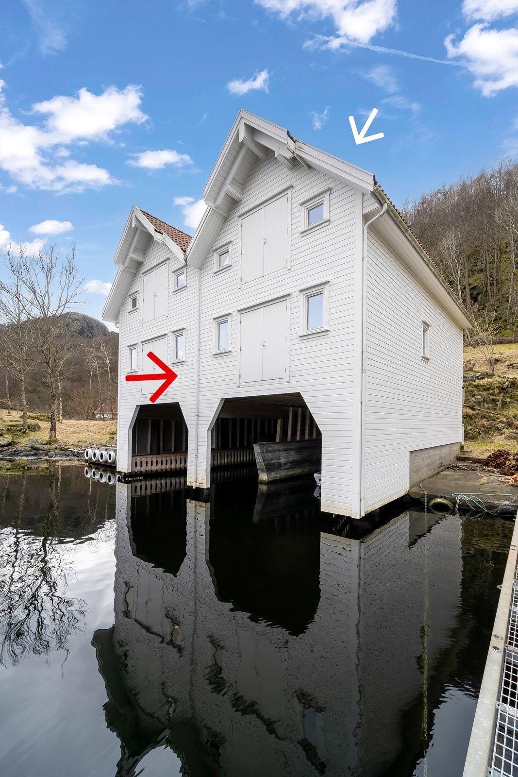 Sjøbua ble bygget i 2013 Galleribilde