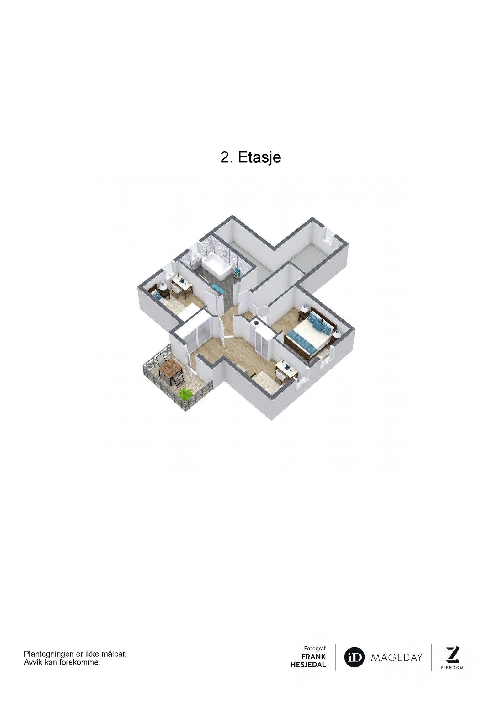 Plantegning 2.etg. Galleribilde