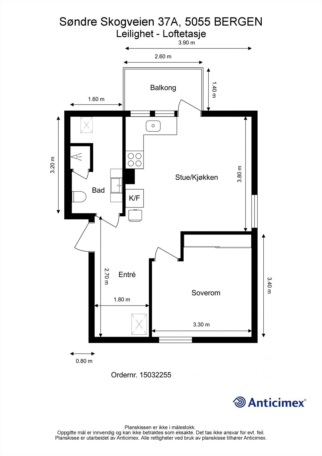 Nordic Bolig - Plantegning Galleribilde