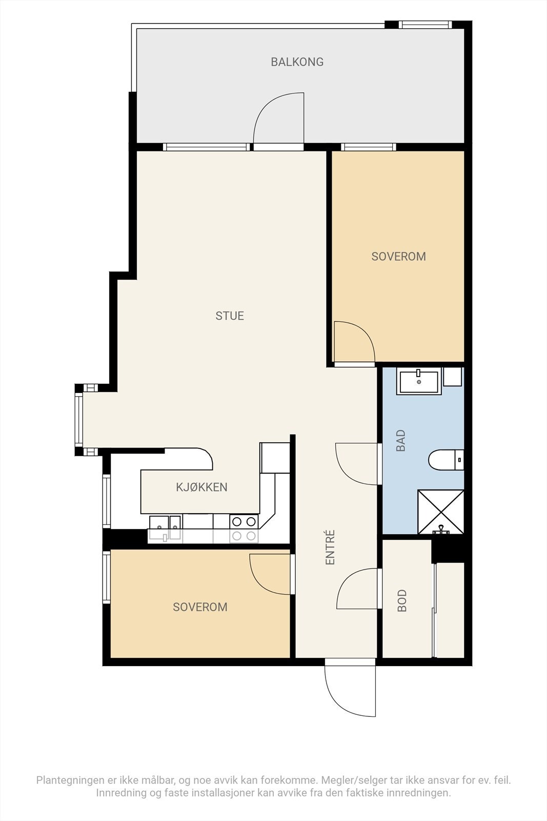 Plantegning. Galleribilde