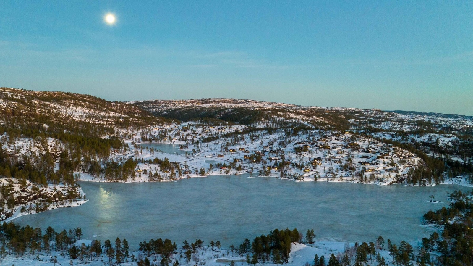 Oversiktsbilde over tomteområdet Galleribilde