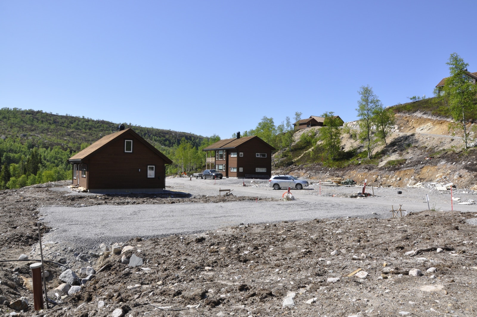 Vest 7 bygget ferdig på tomten ved siden av tomt 35 Galleribilde