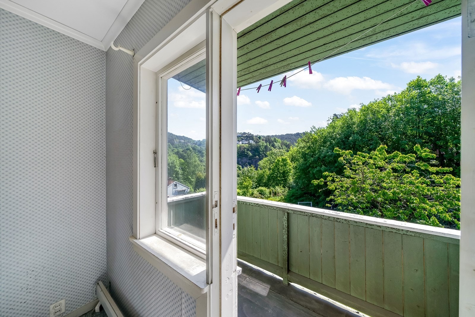 Balkong m/utgang fra soverom Galleribilde
