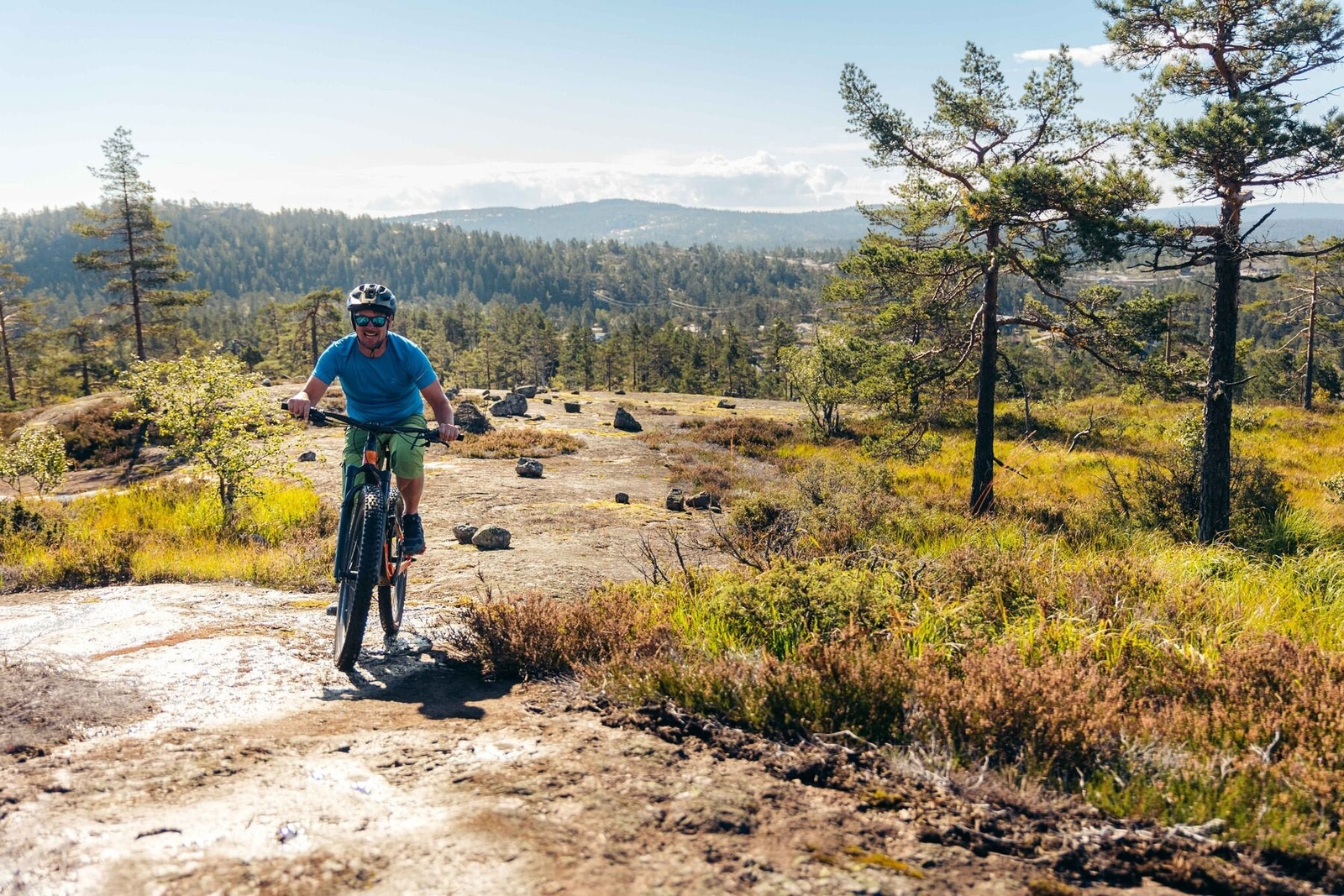 Fint å sykle i området rundt hytta! Galleribilde