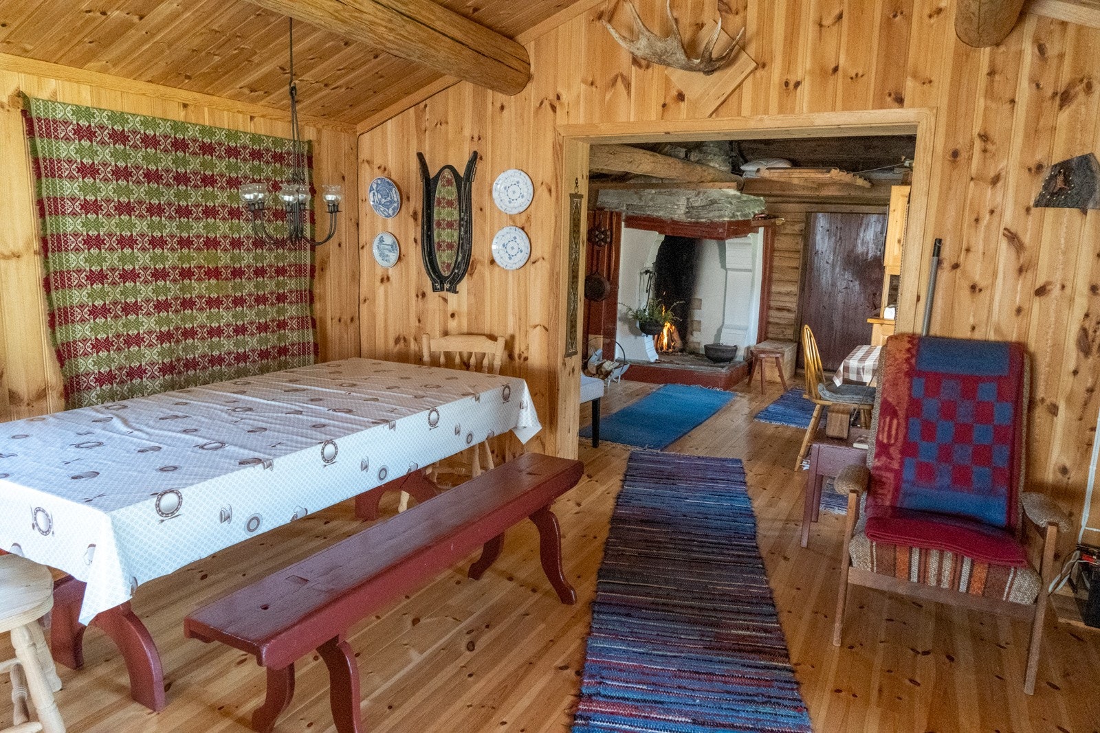 Stue seterhuset Galleribilde